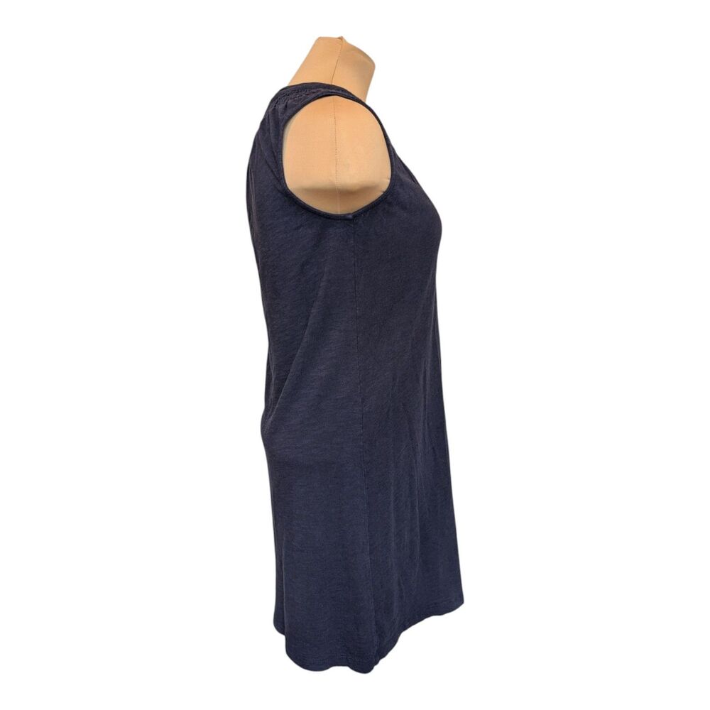 Lilly Pulitzer Women's Navy Essie Buttoned Sleeveless Casual Shift Dress Size XS - Picture 4 of 8